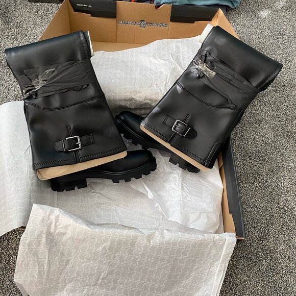 Marc Fisher Ganven OTK Moto Boots (Size 5.5) - Picture 3 of 4